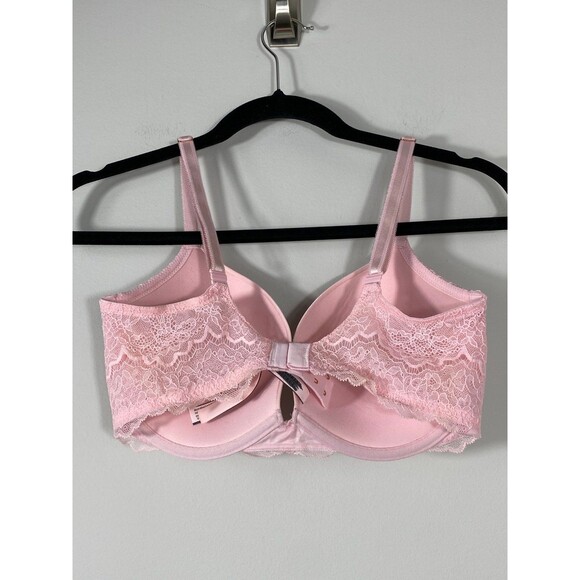 Victoria’s Secret Dream Angels Push-Up Bra – Size 34DD – Light Pink Lace - Picture 2 of 9